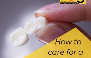 how to clean a dental bridge