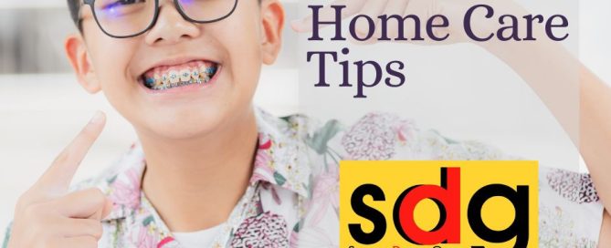 how to clean around braces