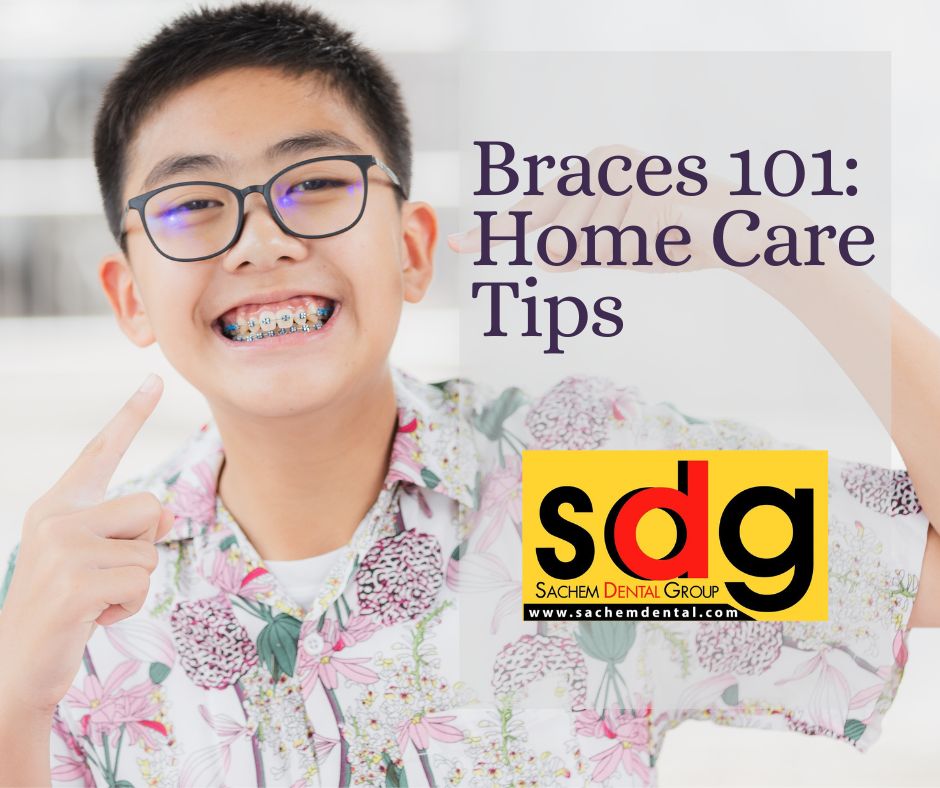how to clean around braces