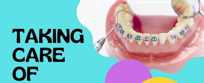 cleaning around braces