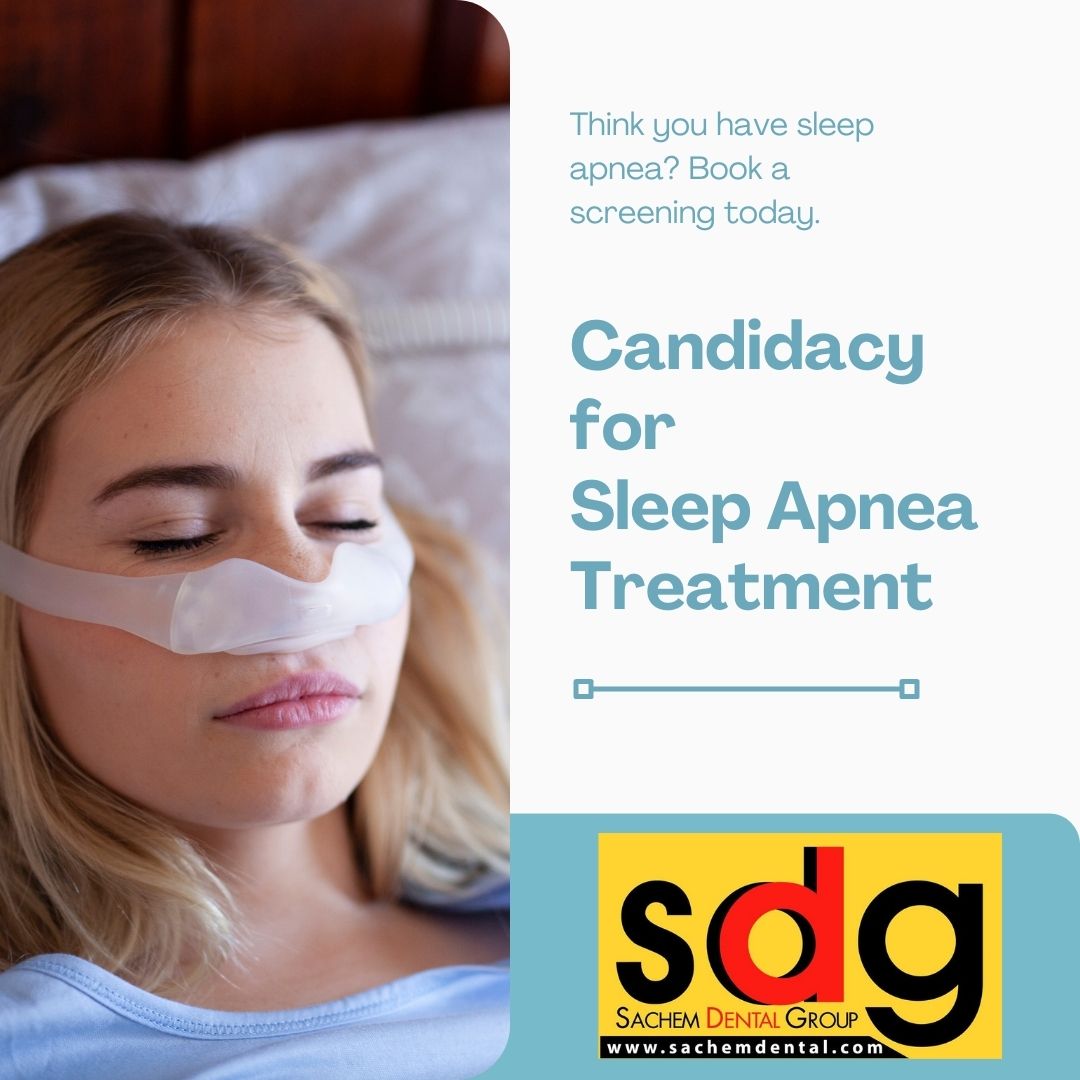 Candidacy for sleep apnea treatment
